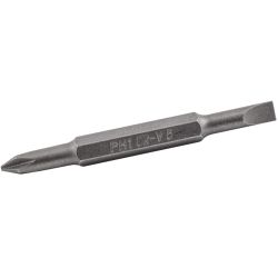 TORK CRAFT Replacement Bit 65mm Double Ended 6mm.sl5mm/ph1 For Kt2677