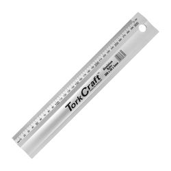 TORK CRAFT Aluminium Straight Edge Ruler Type B 300x50x5.0mm