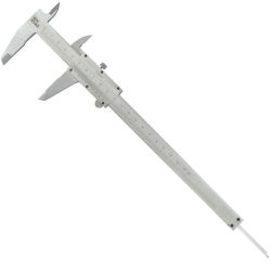 TORK CRAFT Vernier 200mm Carbon Steel 0.02mm Acc. Metric