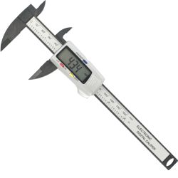 TORK CRAFT Vernier Carbon Fibre 150mm Metric / Inch Digital 0.01mm Acc.