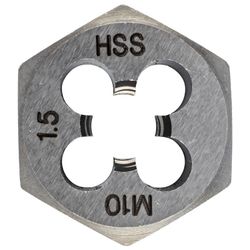 TORK CRAFT Die Hss Hex 10x1.50mm 1'carded