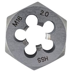 TORK CRAFT Die Hss Hex 16x2.00mm 1/case