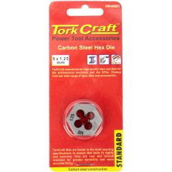 TORK CRAFT Die Carb.steel 8x1.25mm Carded
