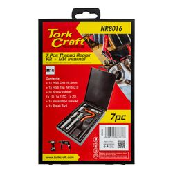 TORK CRAFT Thread Repair Kit M16 X 2.0mm Internal (metal Box)