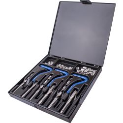 TORK CRAFT Thread Repair Kit 3pcs Combination Set M6/m8/m10 Internal (metal Box)