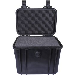 TORK CRAFT Hard Case 300x230x270mm Od With Foam Black Water & Dust Proof (261722)