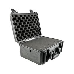 TORK CRAFT Hard Case 410x340x220mm Od With Foam Black Water & Dust Proof (443412)