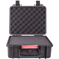 TORK CRAFT Hard Case 350x315x165mm Od With Foam Black Water & Dust Proof (312413)
