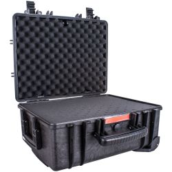 TORK CRAFT Hard Case 530x435x260mm Od With Foam Black Water & Dust Proof 483720
