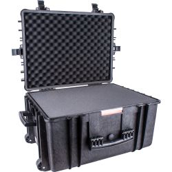 TORK CRAFT Hard Case 670x510x375mm Od With Foam Black Water & Dust Proof 584433