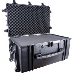 TORK CRAFT Hard Case 865x565x430mm Od With Foam Black Water & Dust Proof 764840
