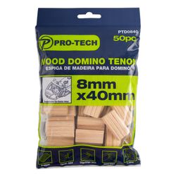 Domino Tenon 8x40mm 150pc Jar Beech Wood