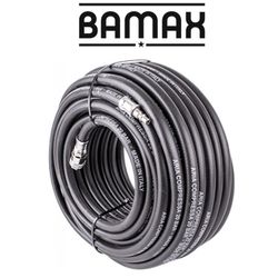 BAMAX Rubber Air Hose 8mmx30m W.quick Coupler Bx15813r30