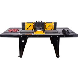 TORK CRAFT  TORK CRAFT Router Table With Fence & Feather Board -16cm Base Routers