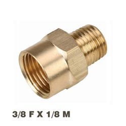 AIRCRAFT Reducer Brass 1/8x3/8 M/f
