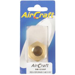 AIRCRAFT Reducer Brass 3/4x3/8 M/f Conical 1pc Pack