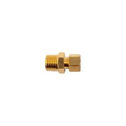 AIRCRAFT Brass Conical Str. 6mm X 1/4' M