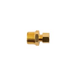 AIRCRAFT Brass Conical Str. 6mm X 3/8' M