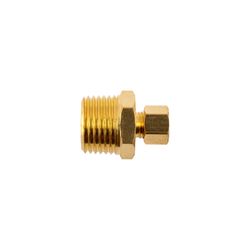 AIRCRAFT Brass Conical Str. 6mm X 1/2' M