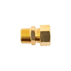 AIRCRAFT Brass Conical Str. 12mm X 3/8' M