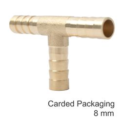 AIRCRAFT T Type Hose Connector 8mm 1pce Blister