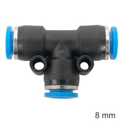 AIRCRAFT Pu Hose Fitting Tee 8mm