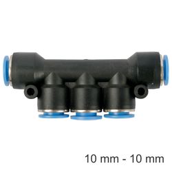 AIRCRAFT Pu Hose Fitting Manifold 10mm-10mm