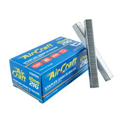 AIRCRAFT Staples 12mm 21 Gauge 5000 Per Box