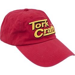 TORK CRAFT  TORK CRAFT Base Ball Cap Red Adjustable (one Size Fits All)
