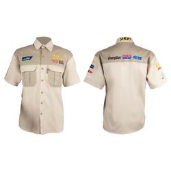 TORK CRAFT Vermont Mens Bush Shirt Khaki 100% Cotton 2xl