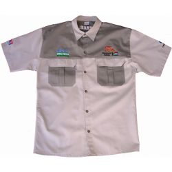TORK CRAFT Vermont Mens Bush Shirt Khaki 100% Cotton 4xl