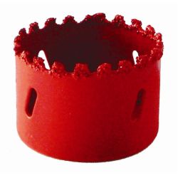 TORK CRAFT Hole Saw Carbide Grit 73mm - Red