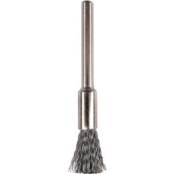 TORK CRAFT Mini Carbon Steel Brush 5.0mm End 2.4mm Shank