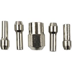TORK CRAFT Mini Quick Change Collet Kit 0.8/1.6/2.4/3.2mm