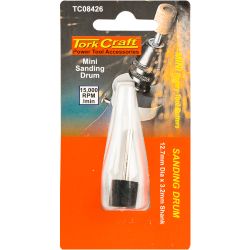 TORK CRAFT Mini Sanding Drum 12.7mm X 3.2mm Shank