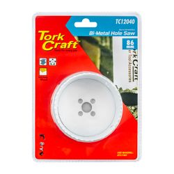 TORK CRAFT Hole Saw Bi-metal 86mm