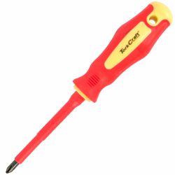 TORK CRAFT Screwdriver Insulated Phil.no.2 X 100mm Vde