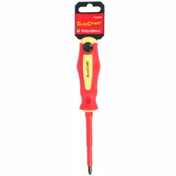 TORK CRAFT Screwdriver Insulated Phil.no.2 X 100mm Vde