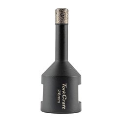 Diamond Core Bit 8mm X 32mm M14 X 60mm Vacuum Brazed