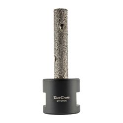 Diamond Core Milling Bit 10mm X 50mm X 75mm M14 Vacuum Brazed