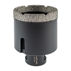 Diamond Core Bit 55mm X 50mm M14 X 70mm Vacuum Brazed