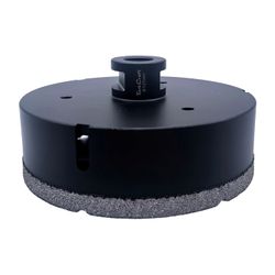 Diamond Core Bit 127mm X 40mm M14 X 60mm Vacuum Brazed