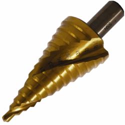 TORK CRAFT Step Drill Hss 3-35mmx2 - 3mm Spiral