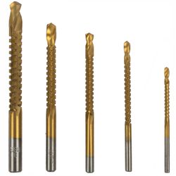 TORK CRAFT Drill Saw Set Hss Tin.coated 3-4-5-6-8