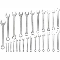 TORK CRAFT 26pcs Combination Spanner Set 6-32mm Deep Offset Jumbo Rack