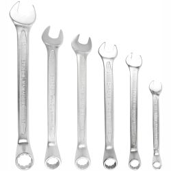TORK CRAFT 6pcs Deep Offset Combination Spanner Set 8-10-12-13-14-17mm