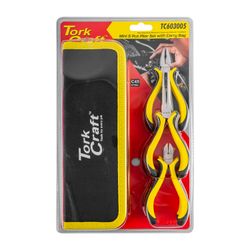 TORK CRAFT  TORK CRAFT 5pc Mini Plier Set With Bag Micro