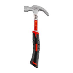 TORK CRAFT Hammer Claw 450g (16oz) All Steel With Ergonomic Grip & Full Pol Head