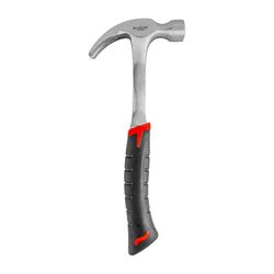 TORK CRAFT Hammer Claw 570g (20oz) All Steel With Ergonomic Grip & Full Pol Head