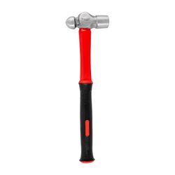 TORK CRAFT Hammer Ball Pein 450g (16oz) Fibreglass Handle 310mm & Full Pol Head
